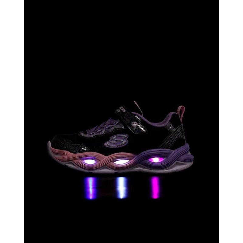 Skechers Twisty Glow Kız Çocuk Spor Ayakkabı (303717L BKMT) Skechers Twisty Glow Kız Çocuk Spor Ayakkabı (303717L BKMT)